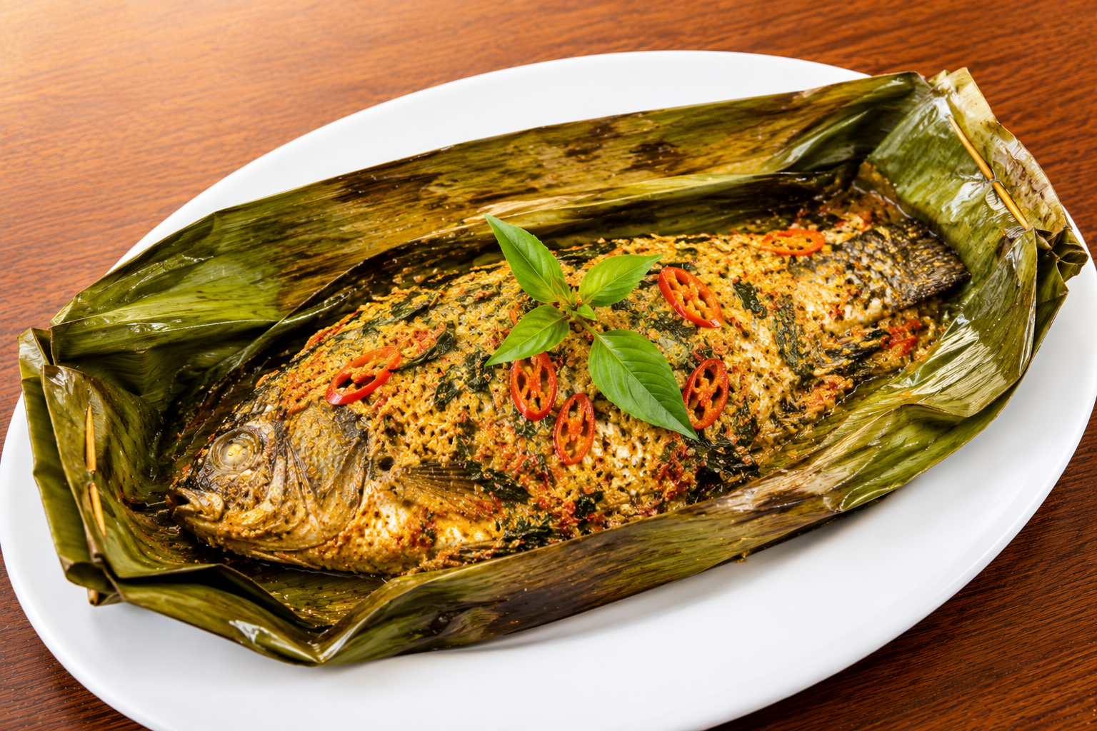 Pepes Ikan Mas